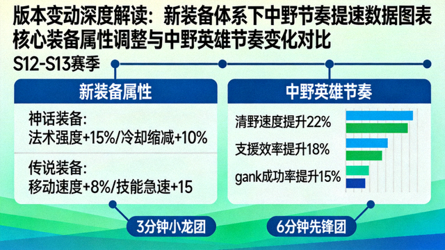 版本变动深度解读：新装备体系下中野节奏提速数据图表